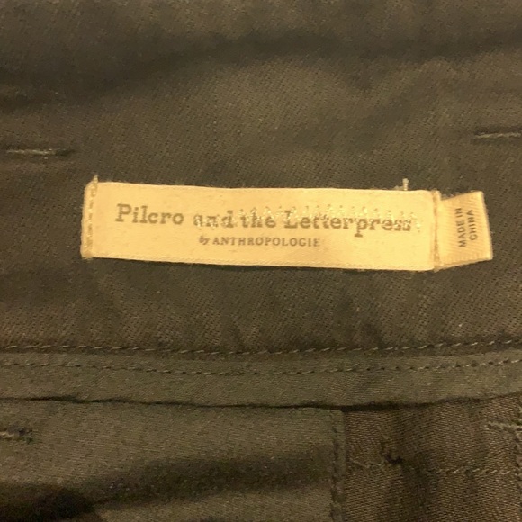 Anthropologie wide leg high waisted pants - Picture 8 of 12